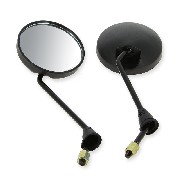 Pair of mirrors for Citycoco scooter Shopper - Black edition