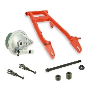 Complete kit Swing Arm for Skyteam ACE - Red (Ø15)
