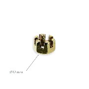 Castle Nut for A-arm ball joint for ATV Shineray Quad 250cc STXE